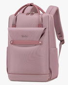 Mochila Maletín 2 en 1 Femenina Ellena para Laptop CARGUE - Beige Marfil