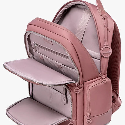 Mochila Femenina en Cuero Urbano Ravena para Laptop 15.6" CARGUE - Vista 7