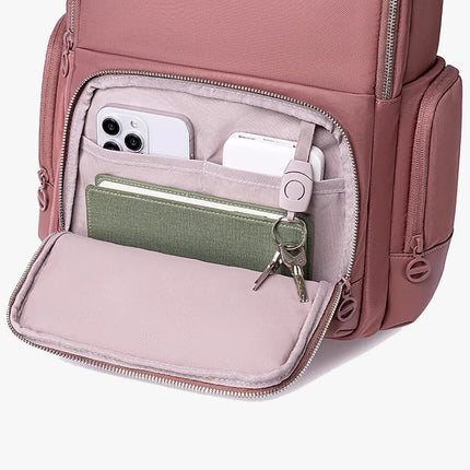 Mochila Femenina en Cuero Urbano Ravena para Laptop 15.6" CARGUE - Vista 10