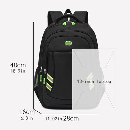 Mochila Unisex Ligera para Viaje y Negocios Multiuso CARGUE - Vista 6
