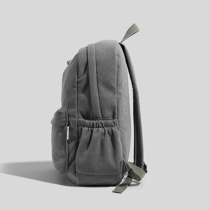 Mochila Fashion en Pana Terciopelo con Gran Capacidad CARGUE - Vista 2