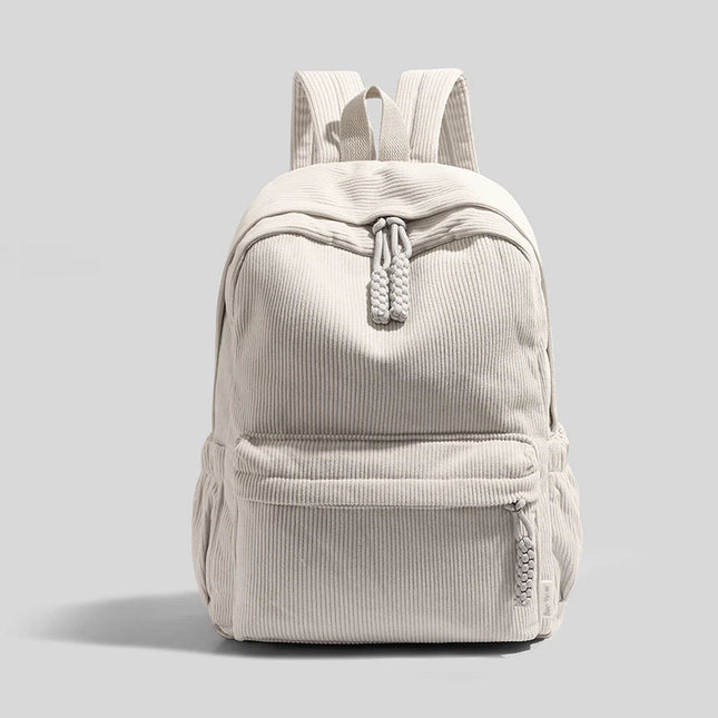 Mochila Fashion en Pana Terciopelo con Gran Capacidad CARGUE - Vista 8