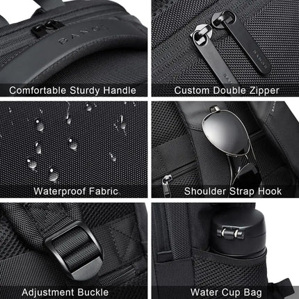 Mochila Impermeable para Laptop 15.6" con Puerto USB CARGUE - Vista 5