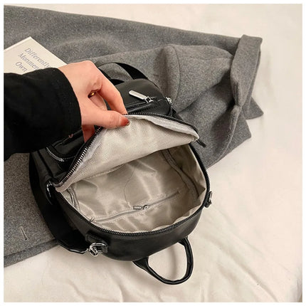 Mochila y Bolso de Hombro Versátil Femenina Elisa CARGUE - Vista 8