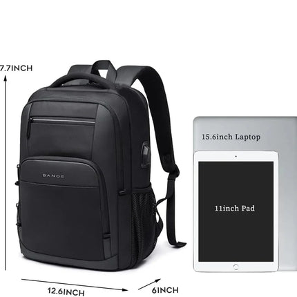 Mochila Impermeable para Laptop 15.6" con Puerto USB CARGUE - Vista 2