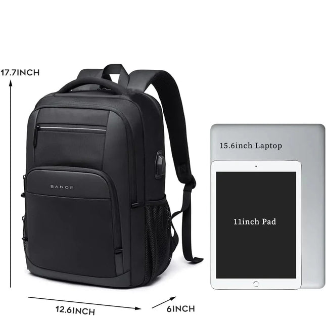Mochila Impermeable para Laptop 15.6" con Puerto USB CARGUE - Vista 2