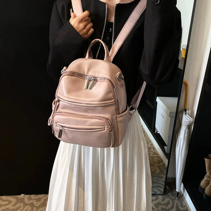 Mochila y Bolso de Hombro Versátil Femenina Elisa CARGUE - Vista 3