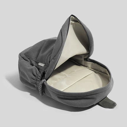 Mochila Fashion en Pana Terciopelo con Gran Capacidad CARGUE - Vista 3