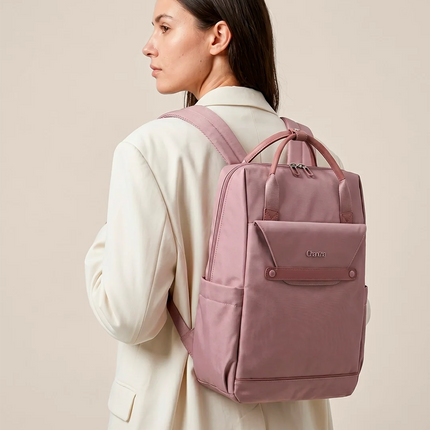 Mochila Maletín 2 en 1 Femenina Ellena para Laptop CARGUE - Vista 3