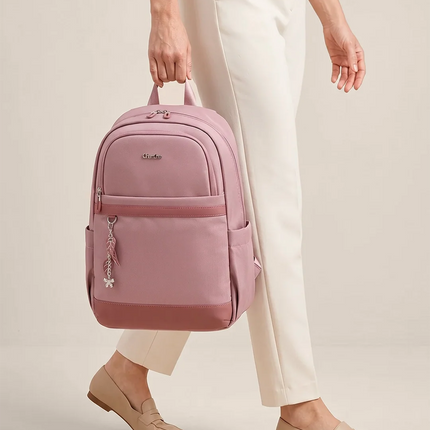 Mochila Ejecutiva Femenina Serena Antirrobo para Laptop CARGUE - Vista 6