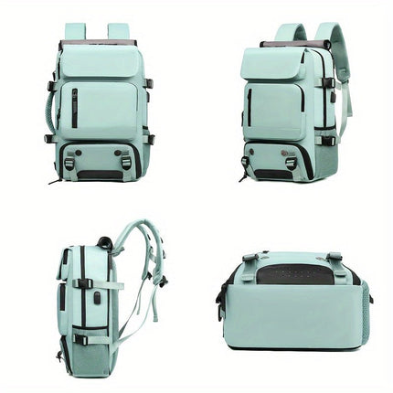 Mochila de Viaje Multifuncional en Nylon Balístico Impermeable CARGUE - Vista 5