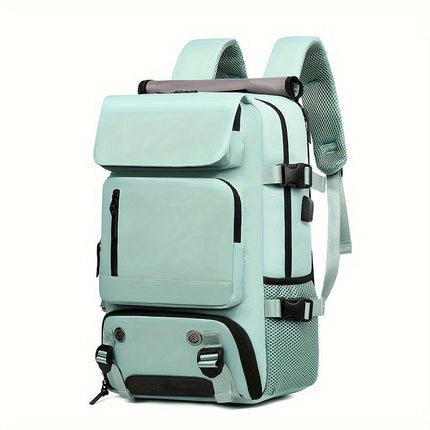 Mochila de Viaje Multifuncional en Nylon Balístico Impermeable CARGUE - Verde