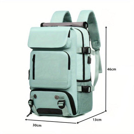 Mochila de Viaje Multifuncional en Nylon Balístico Impermeable CARGUE - Vista 6