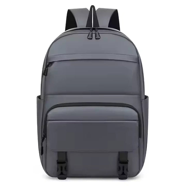 Mochila de Viaje Unisex Impermeable con Gran Apertura 180° CARGUE - Gris