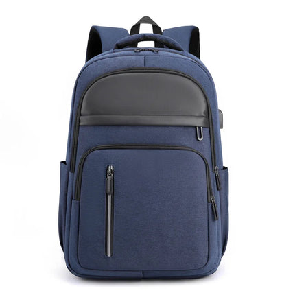 Mochila Antirrobo para Laptop 15.6" con Cierres Ocultos CARGUE - Azul