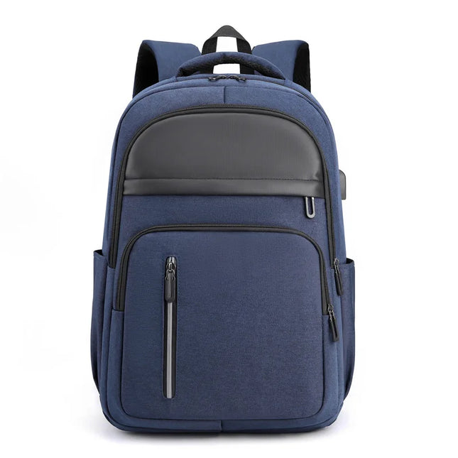 Mochila Antirrobo para Laptop 15.6" con Cierres Ocultos CARGUE - Azul
