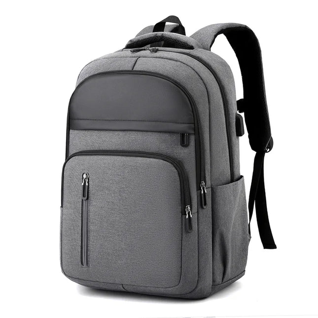 Mochila Antirrobo para Laptop 15.6" con Cierres Ocultos CARGUE - Gris