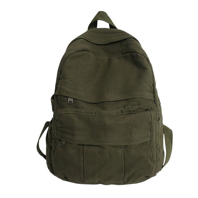 Mochila Escolar Femenina Vintage Impermeable con Bolsillos CARGUE - Vista 3