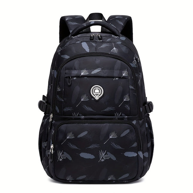 Mochila Escolar para Niñas Impermeable y Ergonómica CARGUE - Negro