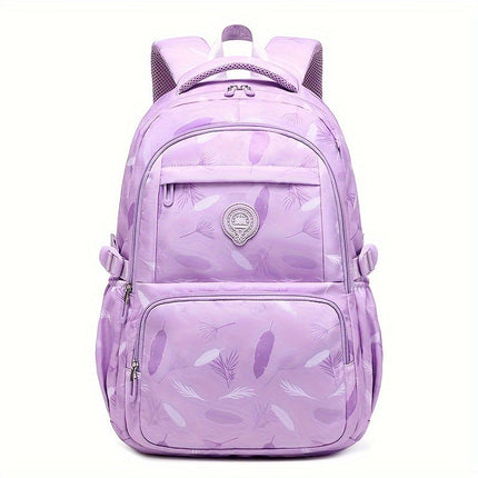Mochila Escolar para Niñas Impermeable y Ergonómica CARGUE - Púrpura