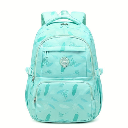 Mochila Escolar para Niñas Impermeable y Ergonómica CARGUE - Verde