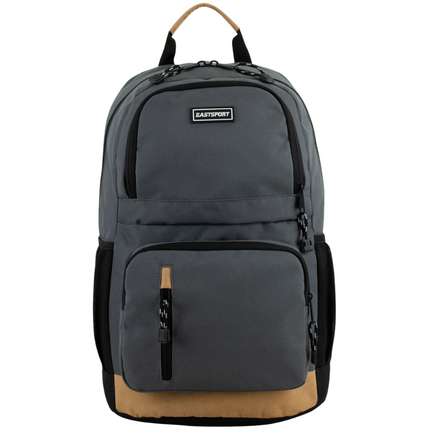 Mochila Escolar Unisex con Múltiples Compartimentos Reforzados CARGUE - Gris
