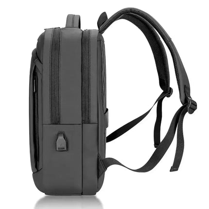 Mochila Ejecutiva Impermeable con Puerto USB para Laptop 15.6" CARGUE - Vista 4