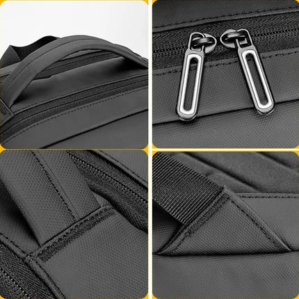 Mochila Ejecutiva Impermeable con Puerto USB para Laptop 15.6" CARGUE - Vista 6