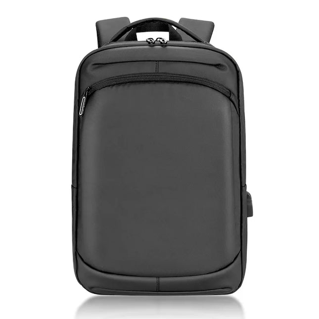 Mochila Ejecutiva Impermeable con Puerto USB para Laptop 15.6" CARGUE - Negro