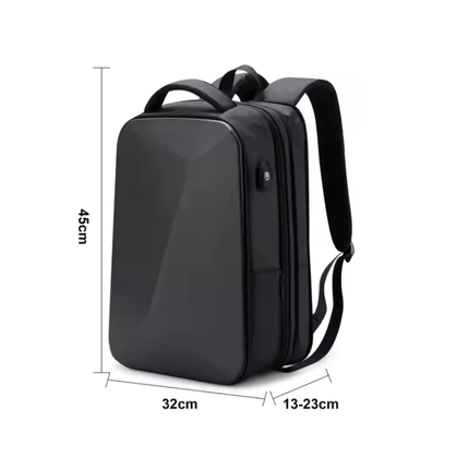 Mochila Ejecutiva Impermeable Expansible para Laptop 14" con USB CARGUE - Vista 6