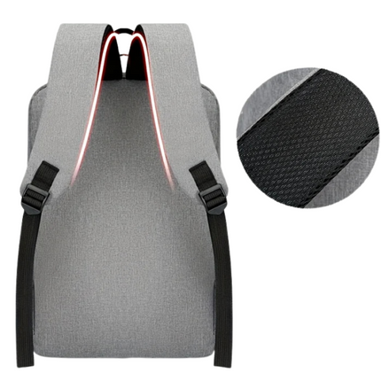 Mochila Ejecutiva Slim para Laptop con Conector USB CARGUE - Vista 7