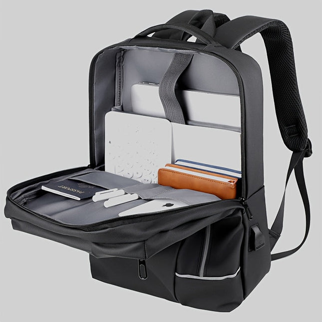 Mochila Ejecutiva Unisex Acolchada para Laptop 15.6" CARGUE - Vista 2