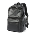 Mochila de Viaje Casual en Cuero Impermeable de Alta Gama CARGUE - Negro