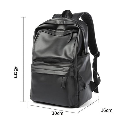 Mochila de Viaje Casual en Cuero Impermeable de Alta Gama CARGUE - Vista 9